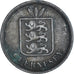 Moneta, Guernsey, 2 Doubles, 1874, Heaton, MB+, Bronzo, KM:9