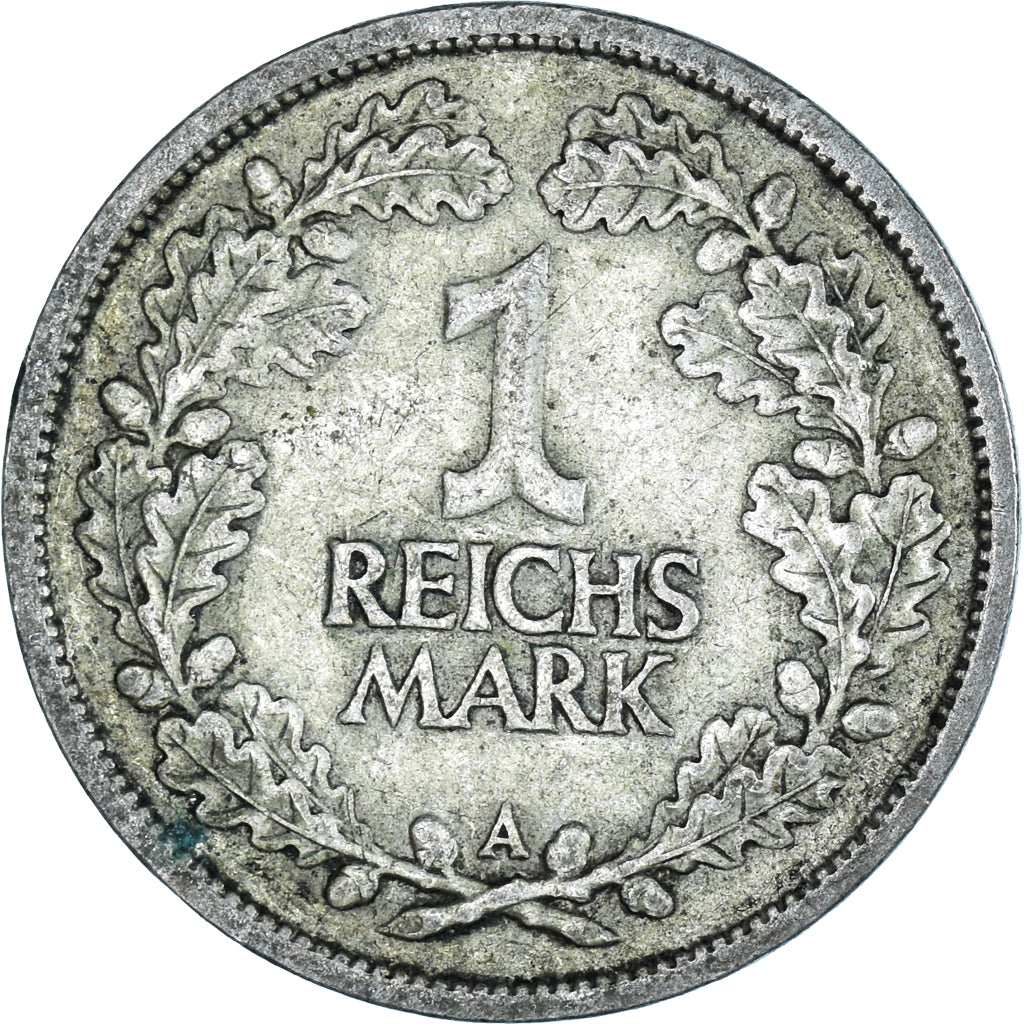 Coin, GERMANY, WEIMAR REPUBLIC, Mark, 1926, Berlin, EF(40-45), Silver
