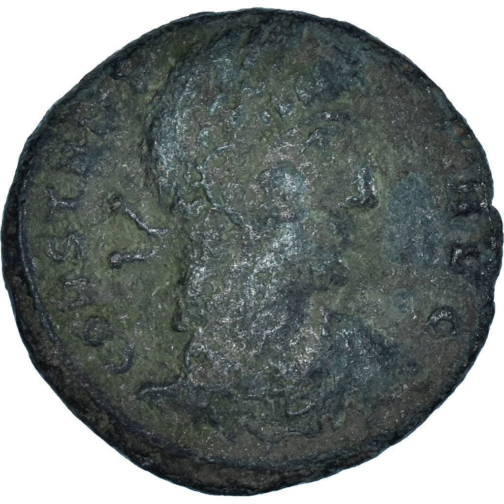 Monnaie, Constantin I, Follis, 336-337, Thessalonique, TB+, Bronze, RIC:222