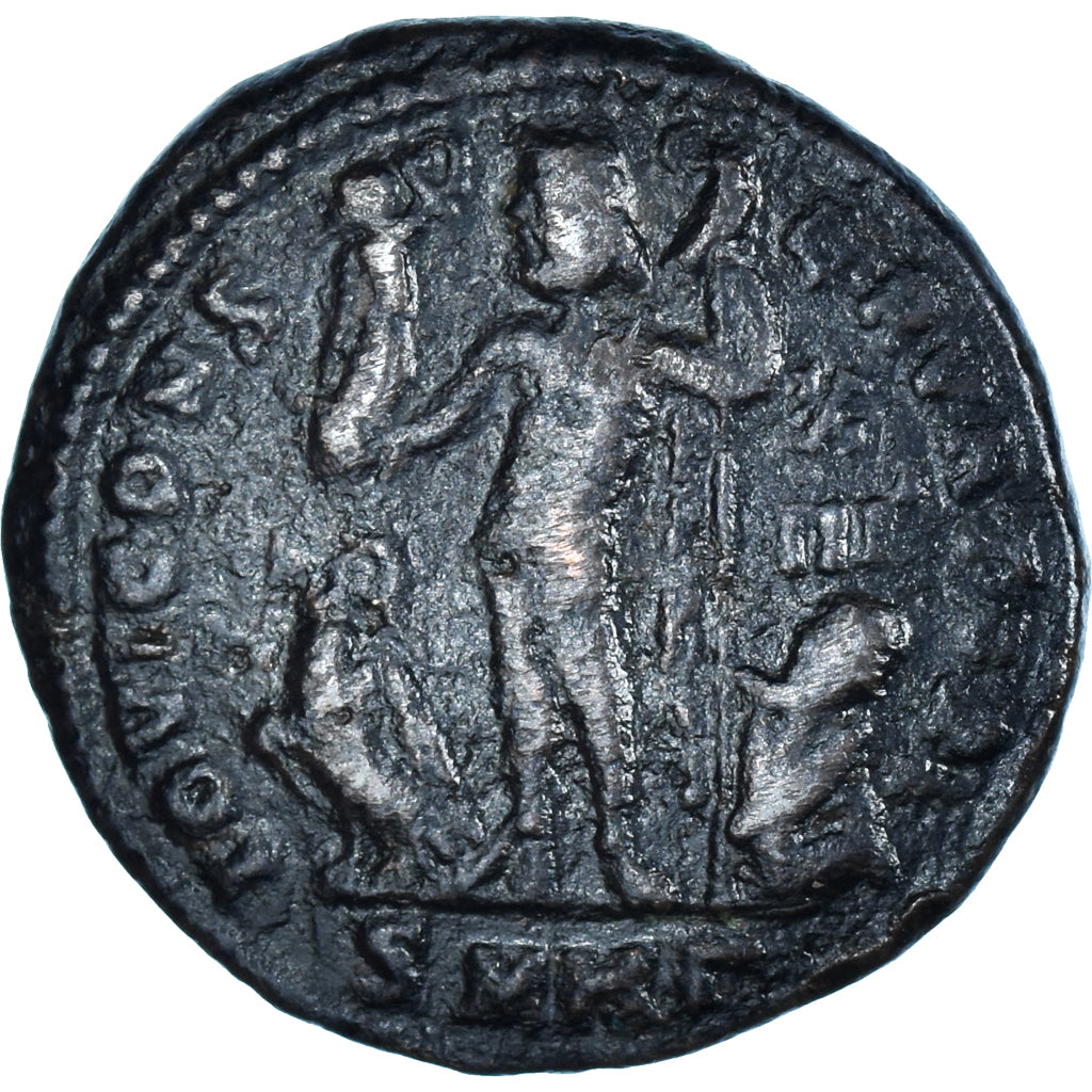 Moneta, Licinius II, Follis, 321-324, Heraclea, VF(30-35), Brązowy, RIC:54