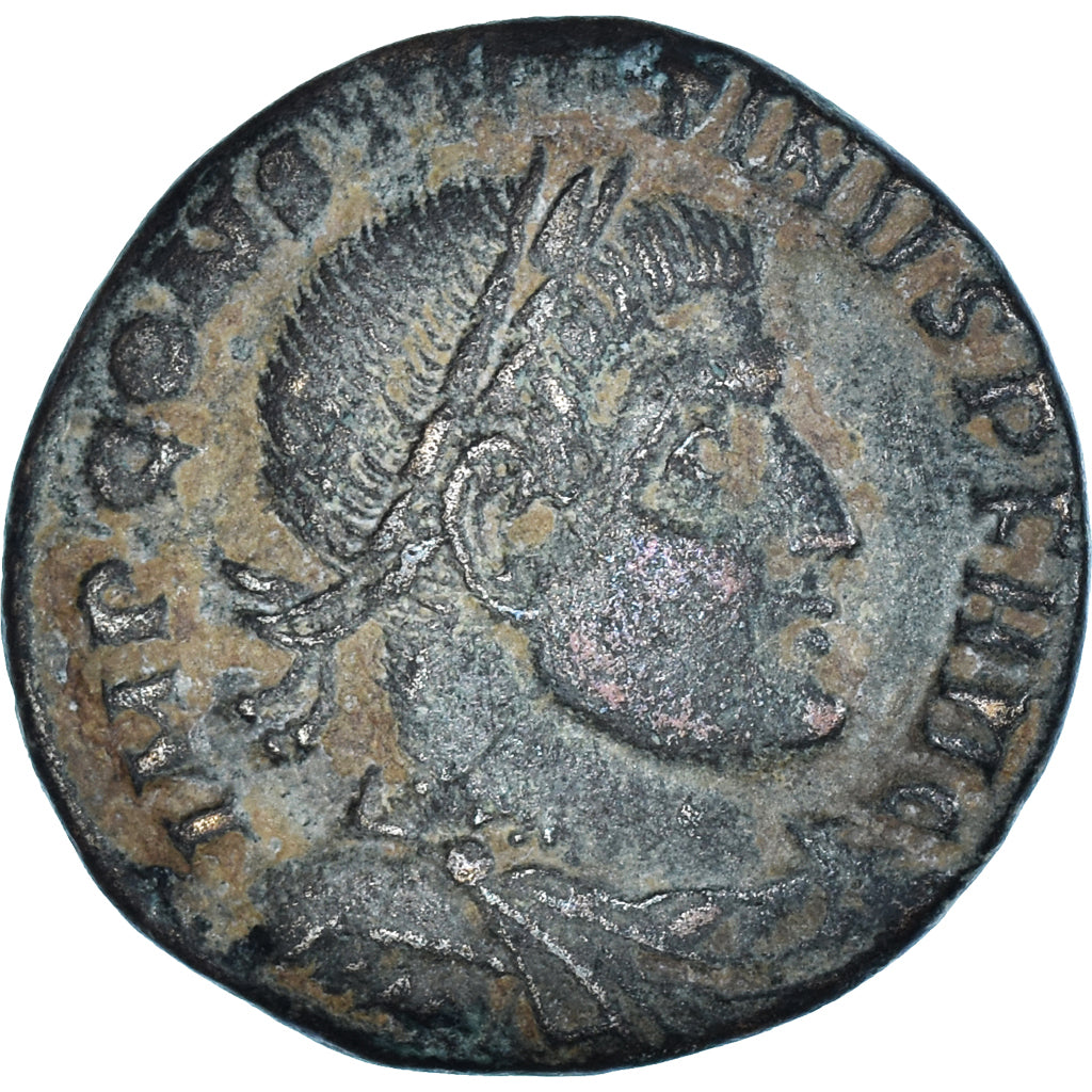 Moneda, Constantine I, Follis, 317, Aquileia, MBC, Bronce, RIC:4
