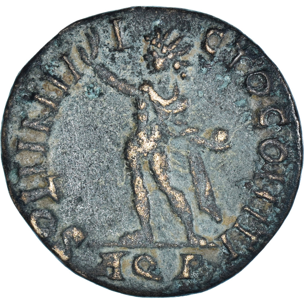 Moneda, Constantine I, Follis, 317, Aquileia, MBC, Bronce, RIC:4