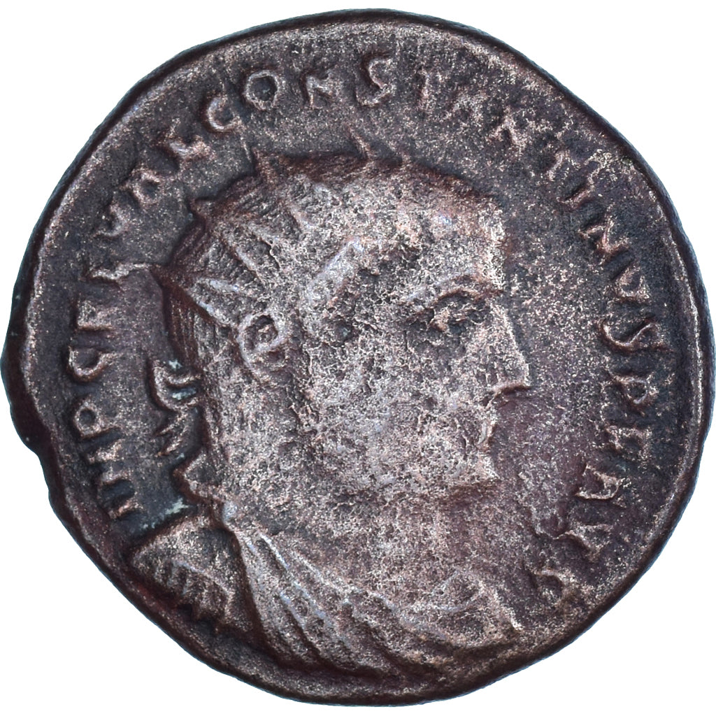Monnaie, Constantin I, Follis, 321-324, Nicomédie, TB+, Bronze, RIC:43