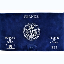Coin, France, Coffret 1 c. à 100 frs., 1982, Monnaie de Paris, MS(65-70)