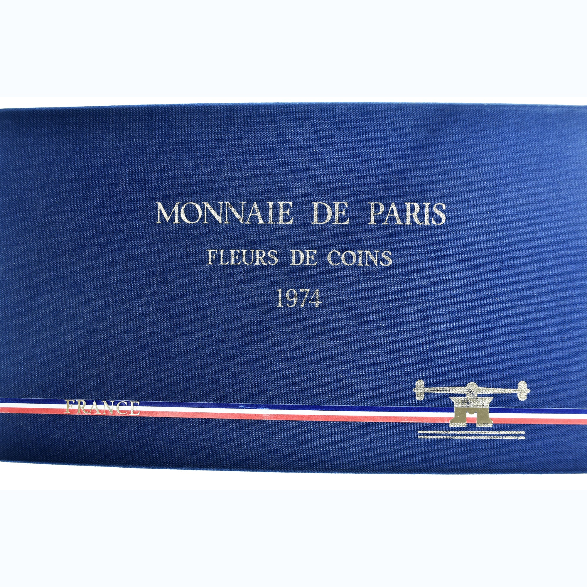 Monnaie, France, Coffret 1 c. à 50 frs., 1974, Monnaie de Paris, FDC