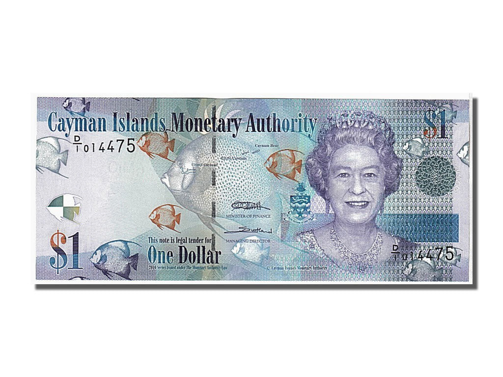 Cayman Islands, 1 Dollar, 2010, KM #38a, UNC(65-70), D/1 014475