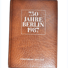 Moneda, REPÚBLICA DEMOCRÁTICA ALEMANA, 750 Jahre Berlin, 4 x 5 mark, 1987
