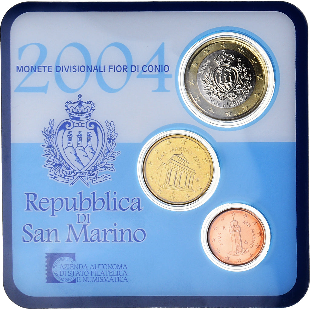 San Marino, Euro-Set, 2004, Rome, BU, STGL