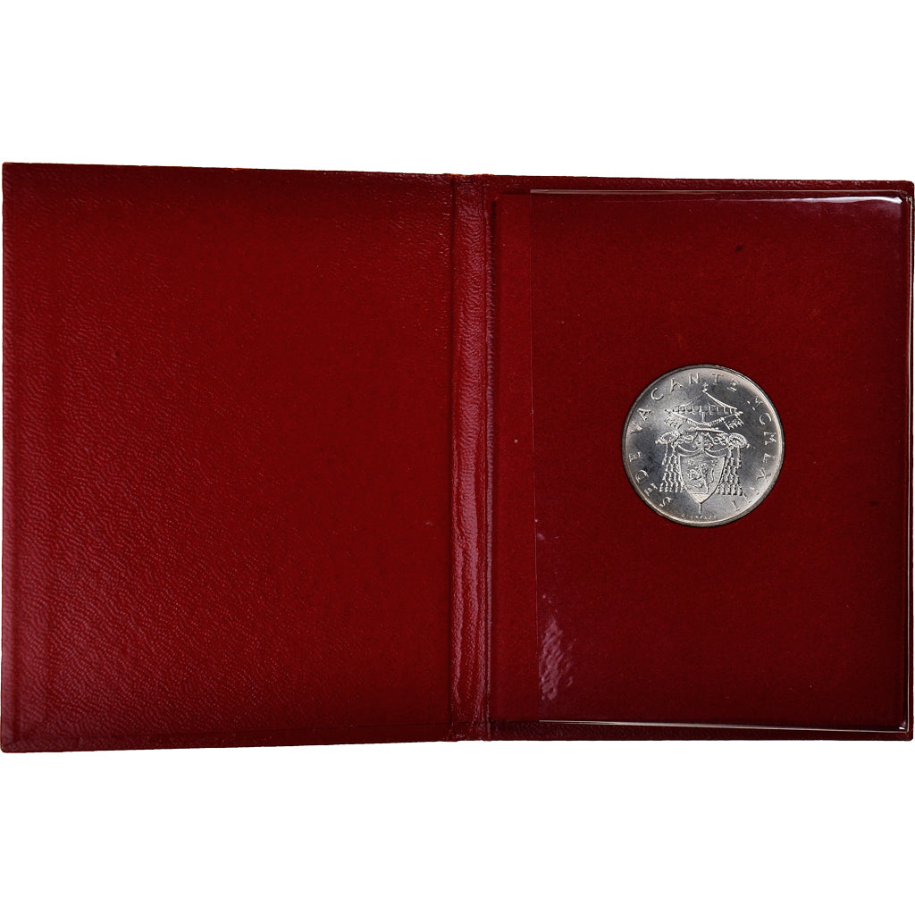 Moneta, Vaticano, 500 Lire, 1963, Rome, SEDE VACANTE, FDC, Argento