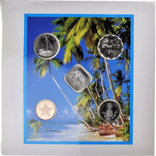 Moneta, Bahamas, 1 c. to 25 c., 1989 - 1997, FDC, N.C.