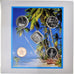 Moneta, Bahamas, 1 c. to 25 c., 1989 - 1997, FDC, N.C.