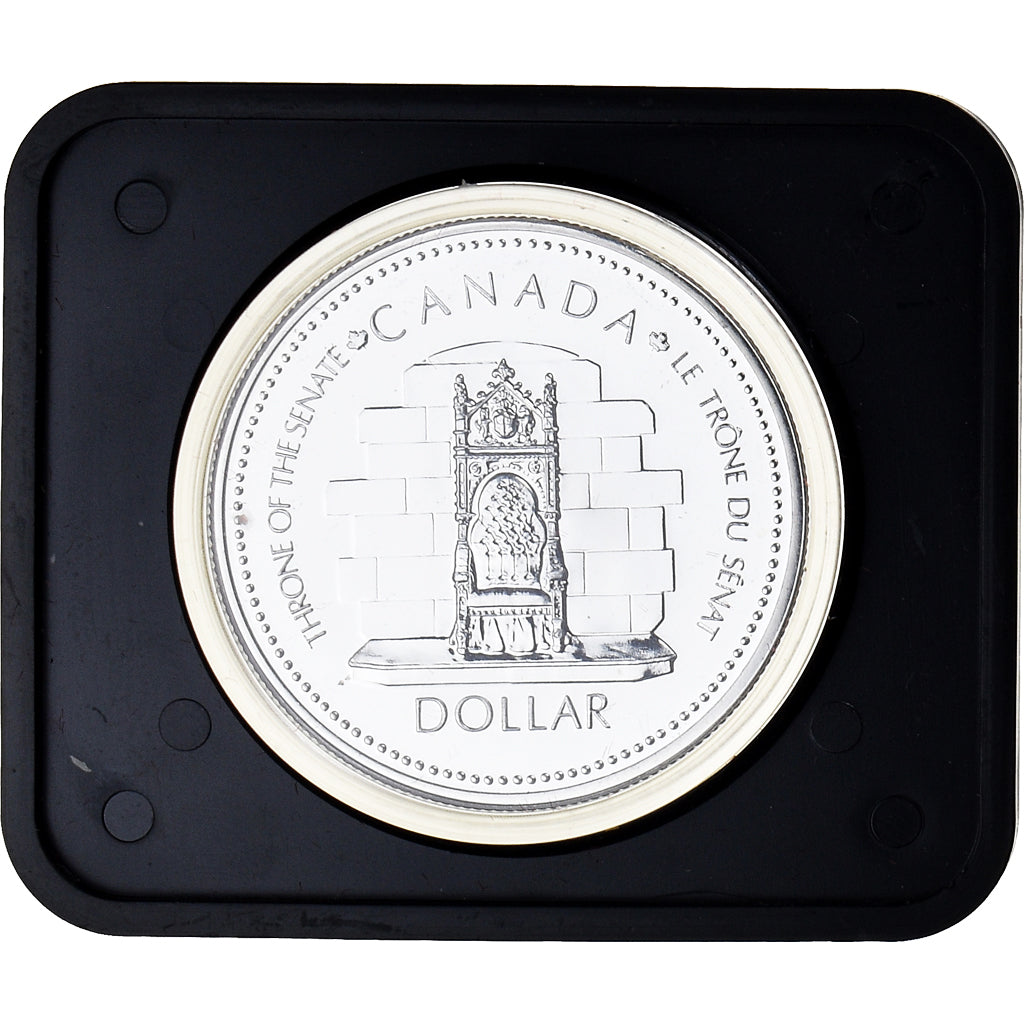Coin, Canada, Elizabeth II, Silver Jubilee, Dollar, 1977, Royal Canadian Mint