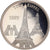 Francja, medal, Tour Eiffel, Patrimoine, MS(65-70), Miedź-Nikiel