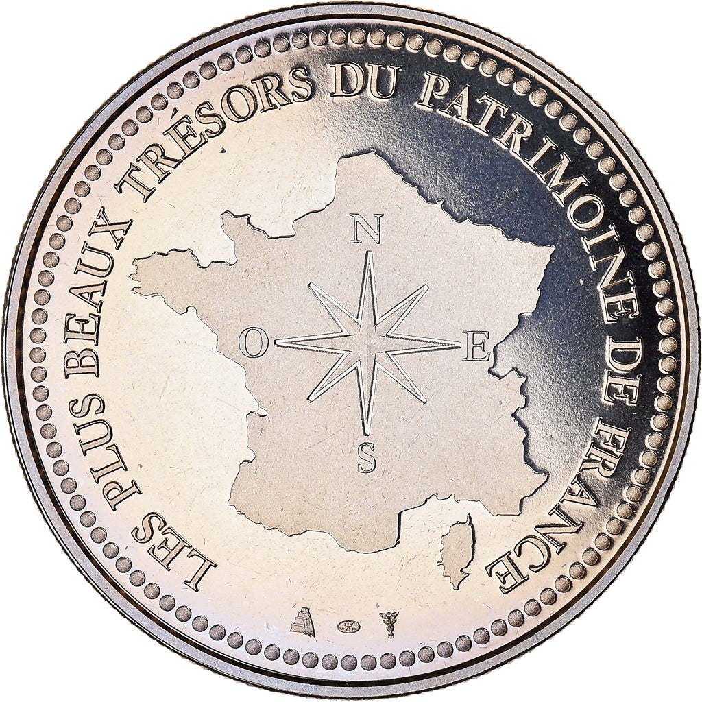 France, Medal, Tour Eiffel, Patrimoine, MS(65-70), Copper-nickel