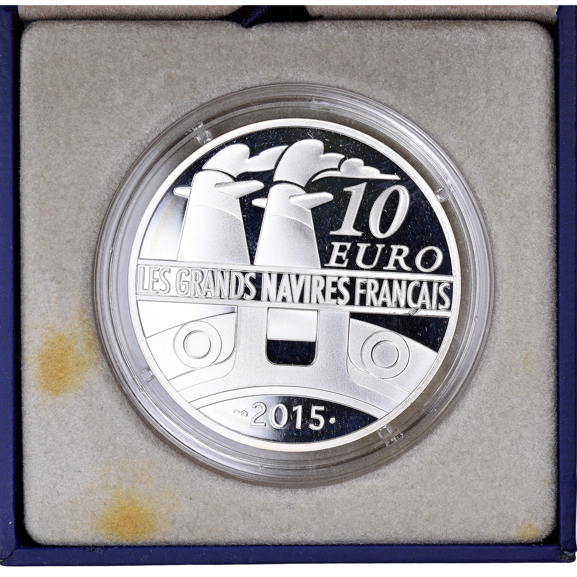 France, 10 Euro, Gironde, 2015, Monnaie de Paris, BE, MS(65-70), Silver