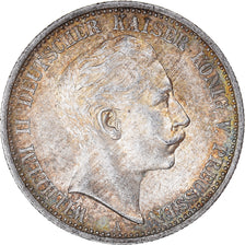 Coin, German States, PRUSSIA, Wilhelm II, 2 Mark, 1905, Berlin, AU(55-58)