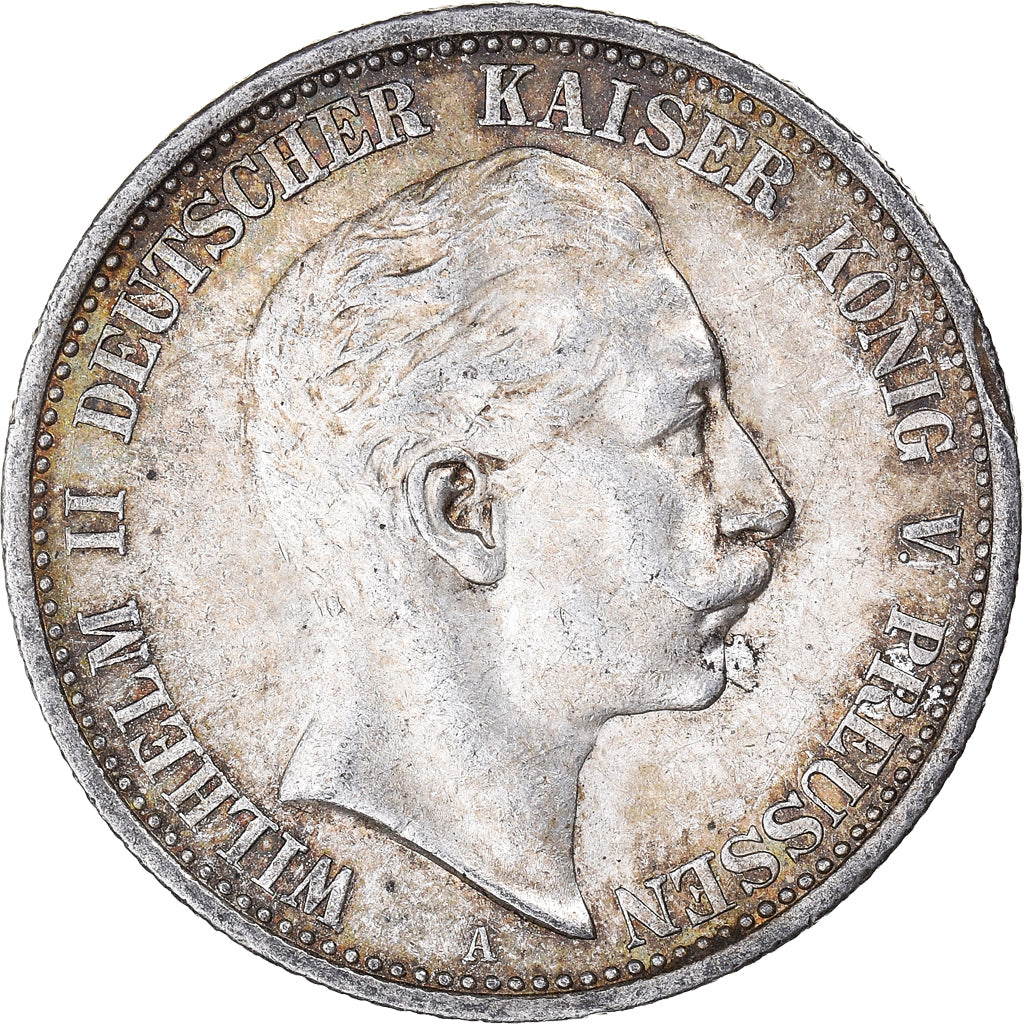 Moneda, Estados alemanes, PRUSSIA, Wilhelm II, 2 Mark, 1905, Berlin, MBC+