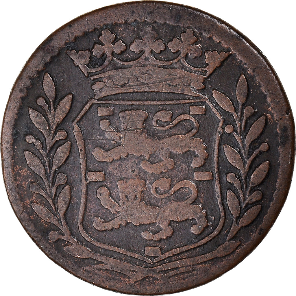 Münze, Niederlande, WEST FRIESLAND, Duit, 1739, S+, Kupfer, KM:A100