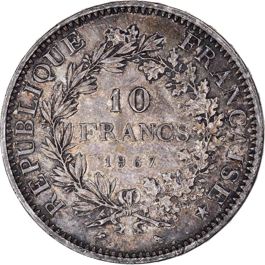 Monnaie, France, Hercule, 10 Francs, 1967, Paris, SUP, Argent, Gadoury:813