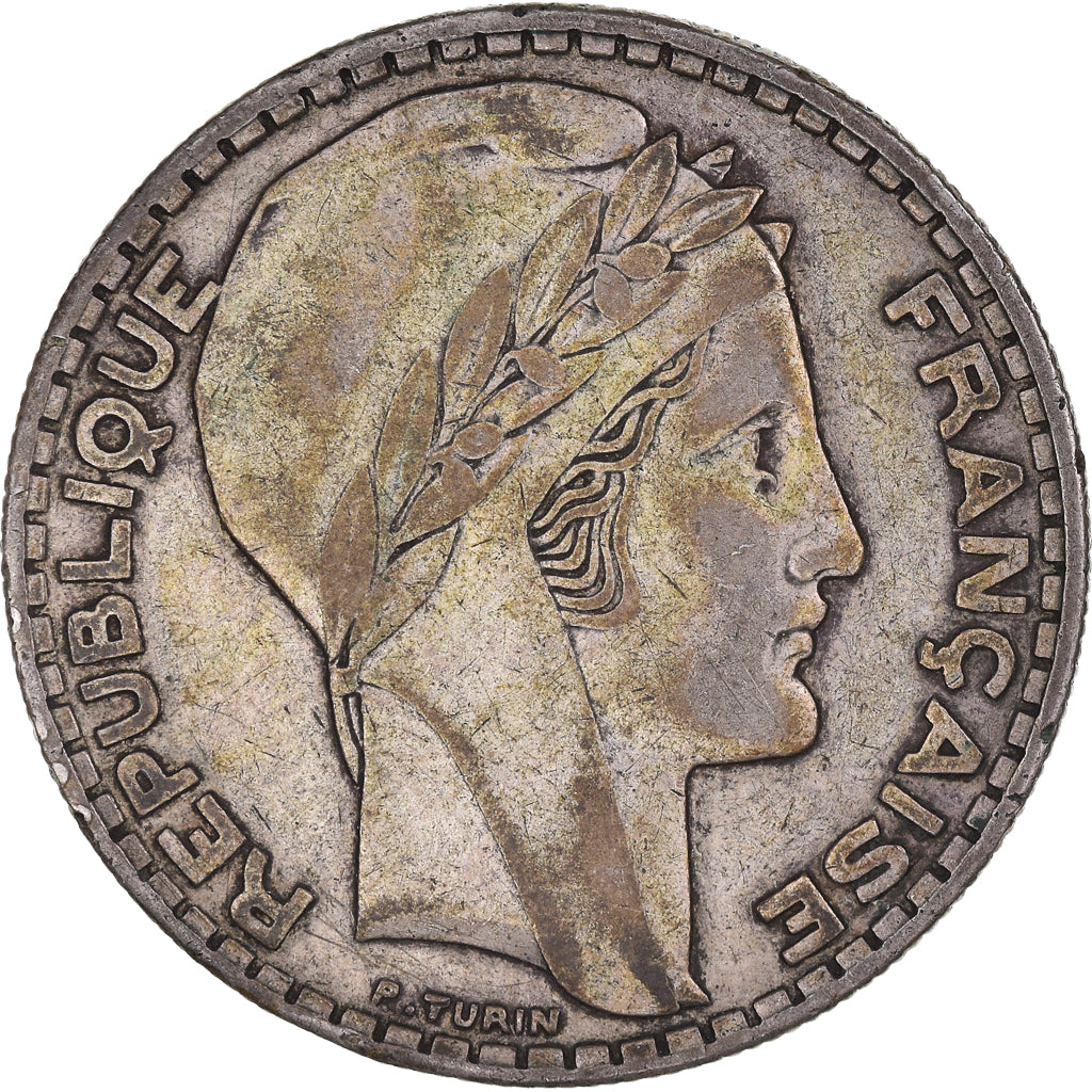 Monnaie, France, Turin, 20 Francs, 1933, Paris, TB+, Argent, Gadoury:852, KM:879