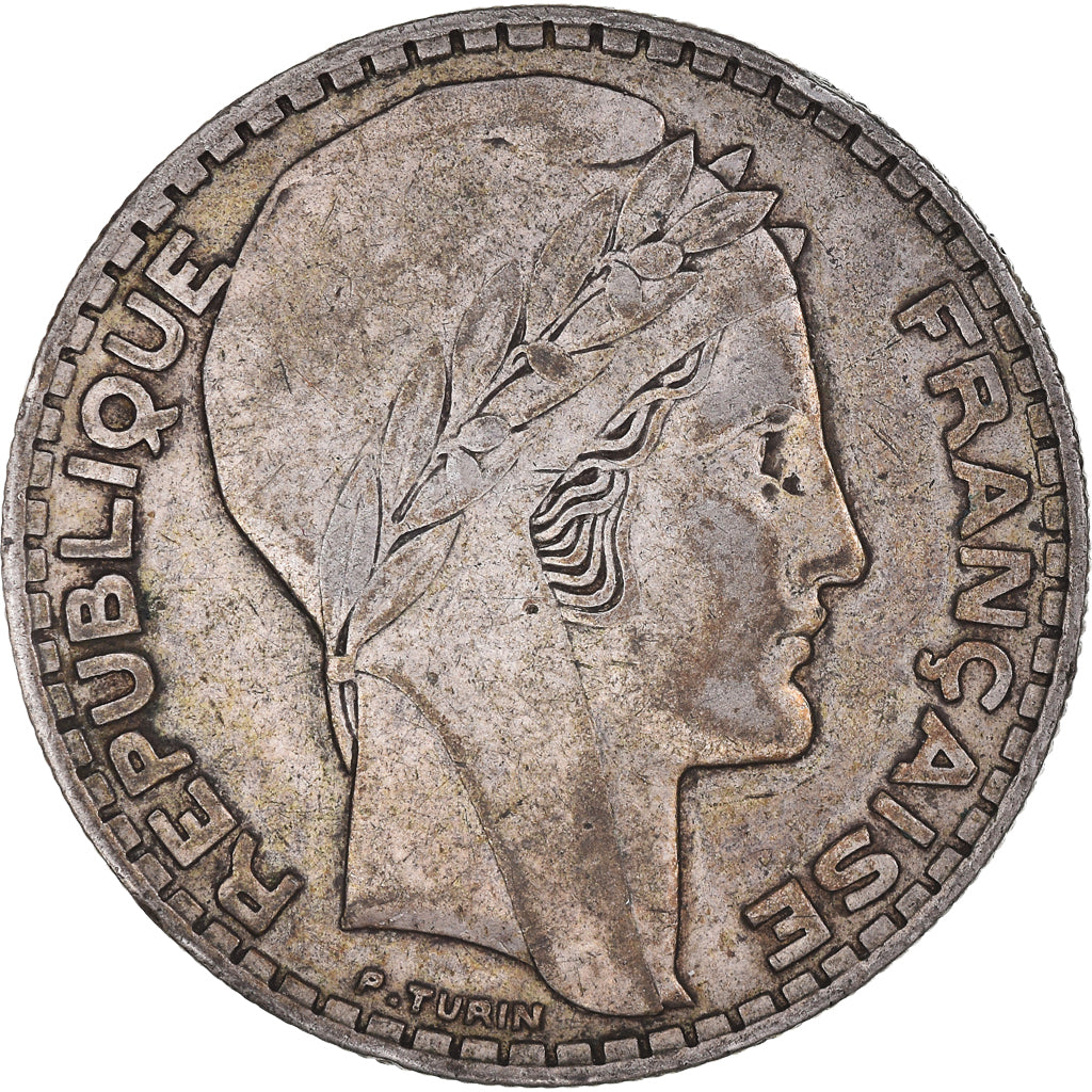 Coin, France, Turin, 20 Francs, 1933, Paris, VF(30-35), Silver, KM:879