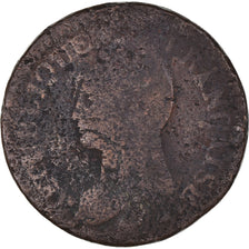 Moneda, Francia, Dupré, Decime, AN 8, Metz, BC, Bronce, KM:644.2, Gadoury:187a