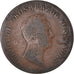 Moneta, Stati tedeschi, BADEN, Leopold I, Kreuzer, 1845, MB, Rame, KM:203
