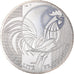 France, 10 Euro, Coq, 2016, Monnaie de Paris, MS(63), Silver, Gadoury:EU797