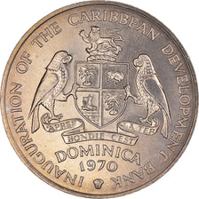 Moneda, DOMINICA, Elizabeth II, 4 Dollars, 1970, SC, Cobre - níquel, KM:11