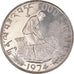 Monnaie, Bhoutan, 15 Ngultrums, 1974, SUP, Argent, KM:42