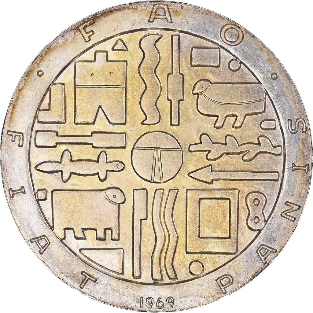 Monnaie, Uruguay, 1000 Pesos, 1969, Santiago, SPL, Argent, KM:55