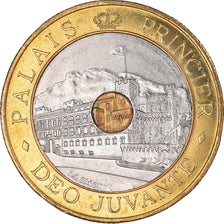 Munten, Monaco, Rainier III, 20 Francs, 1992, PR, Tri-Metallic, KM:165