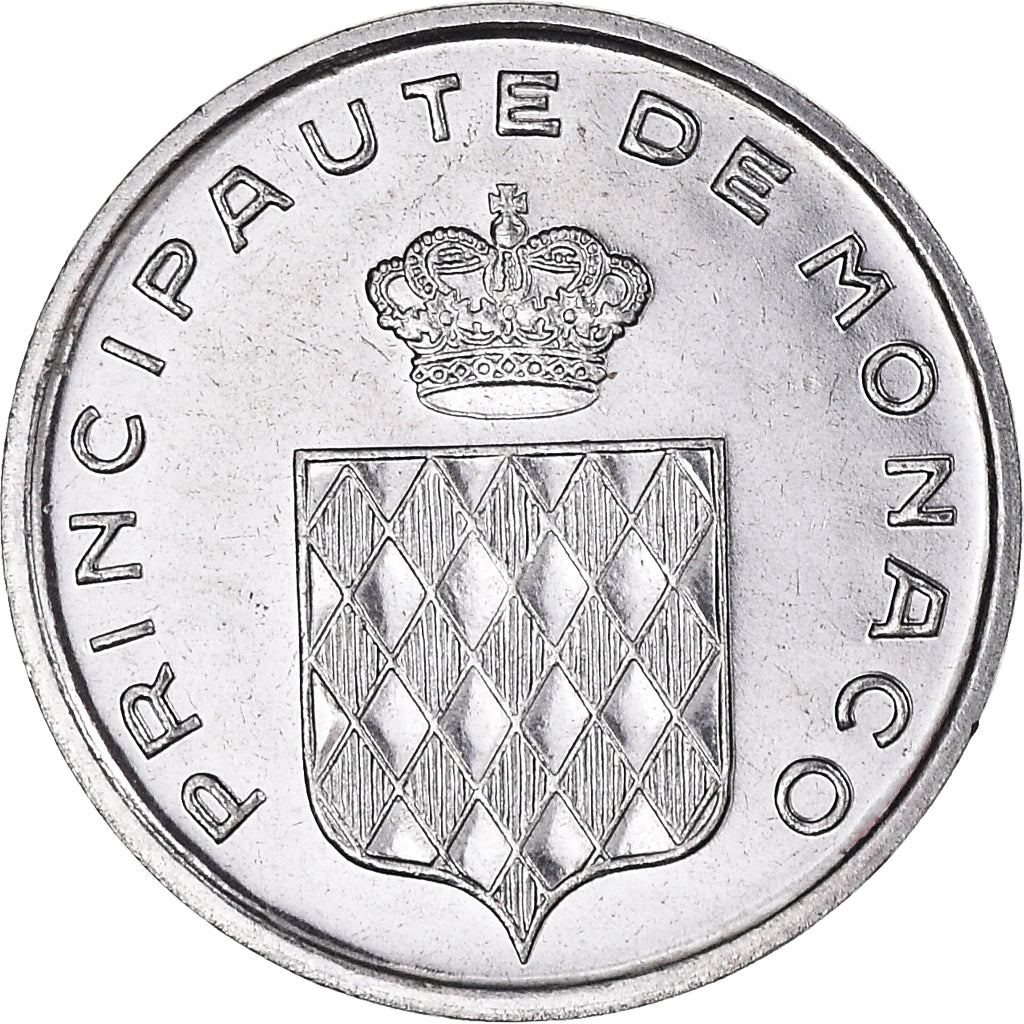 Moneta, Monaco, Rainier III, Centime, 1995, BU, SPL, Acciaio inossidabile