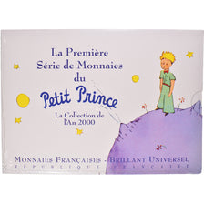 Munten, Frankrijk, Petit Prince, Coffret 5 c. à 20 frs., 2000, Monnaie de