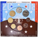 France, 1 Cent to 2 Euro, 2008, Monnaie de Paris, BU, FDC, Gadoury:page 347