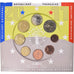 Francja, 1 Cent to 2 Euro, 2011, Monnaie de Paris, BU, MS(65-70), ND