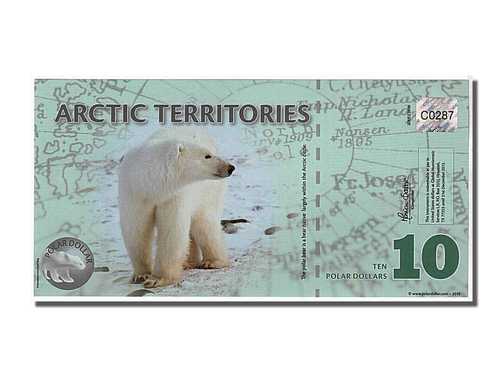 Artic, 10 Polar, 2010, UNC(65-70), C0287