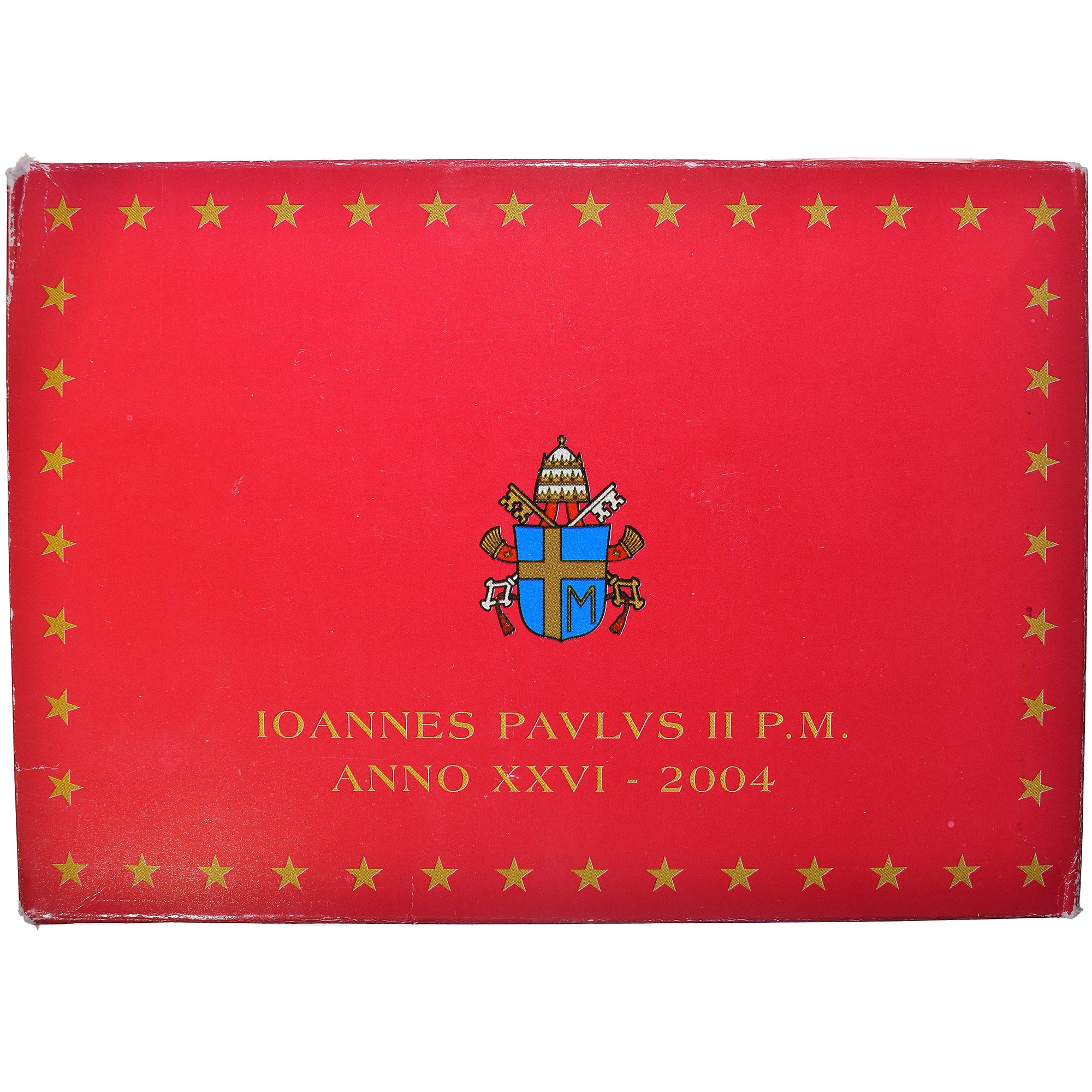 Vatican, Jean-Paul II, 1 Cent to 2 Euro, euro set, 2004 - Anno XXVI, Rome, FDC