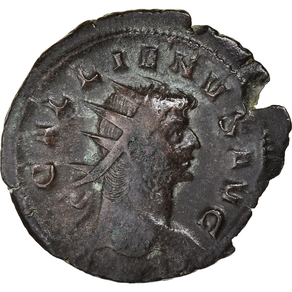 Moneta, Gallienus, Antoninianus, 260-268, Mediolanum, BB, Biglione, RIC:507