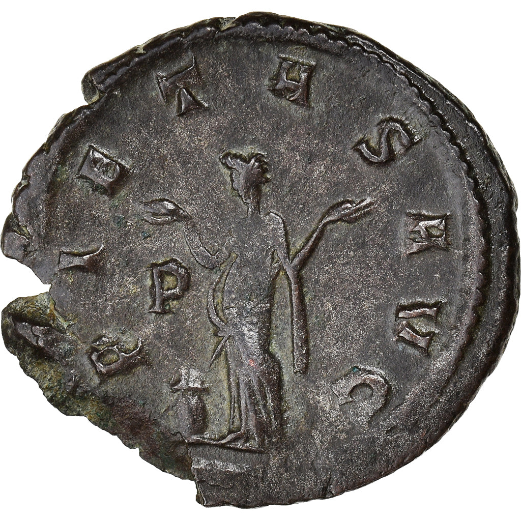 Moneta, Gallienus, Antoninianus, 260-268, Mediolanum, BB, Biglione, RIC:507