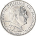 Coin, Monaco, Rainier III, 1/2 Franc, 1982, MS(63), Nickel, KM:145, Gadoury:MC