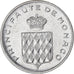 Coin, Monaco, Rainier III, Centime, 1977, MS(63), Stainless Steel, KM:155