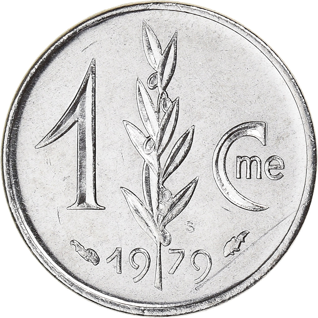 Moneta, Monaco, Rainier III, Centime, 1979, SPL, Acciaio inossidabile, KM:155