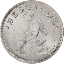 Coin, Belgium, 50 Centimes, 1933, Brussels, MS(63), Nickel, KM:87