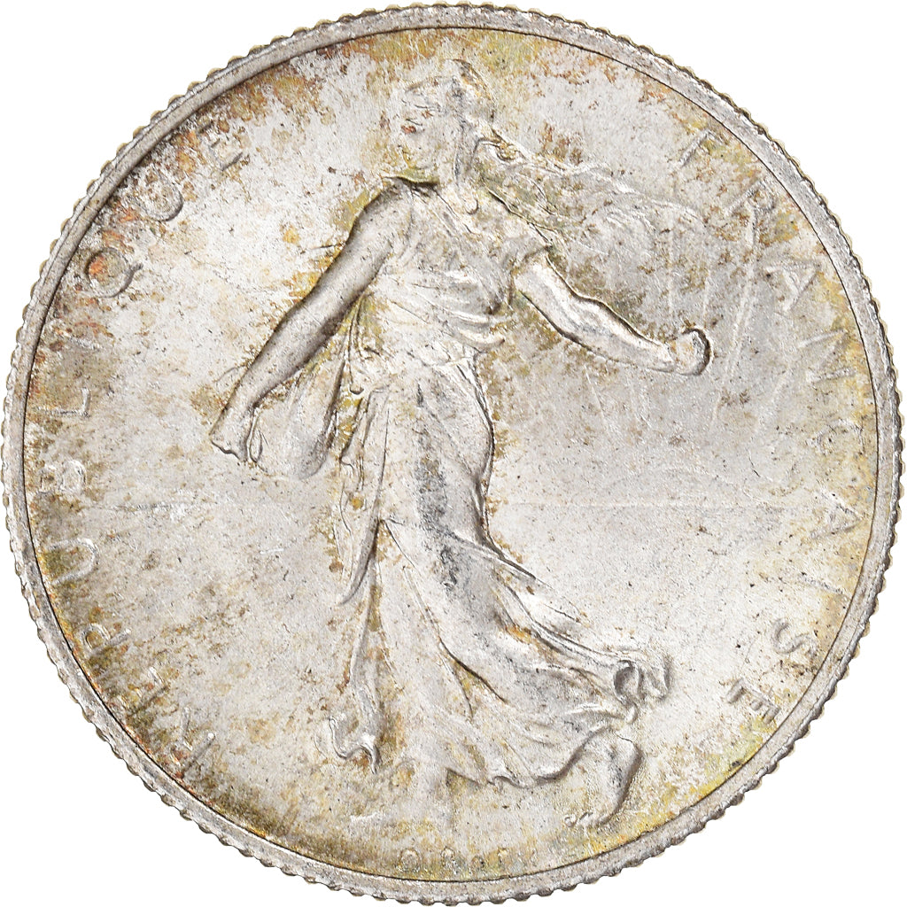 Münze, Frankreich, Semeuse, 2 Francs, 1915, Paris, VZ, Silber, KM:845.1