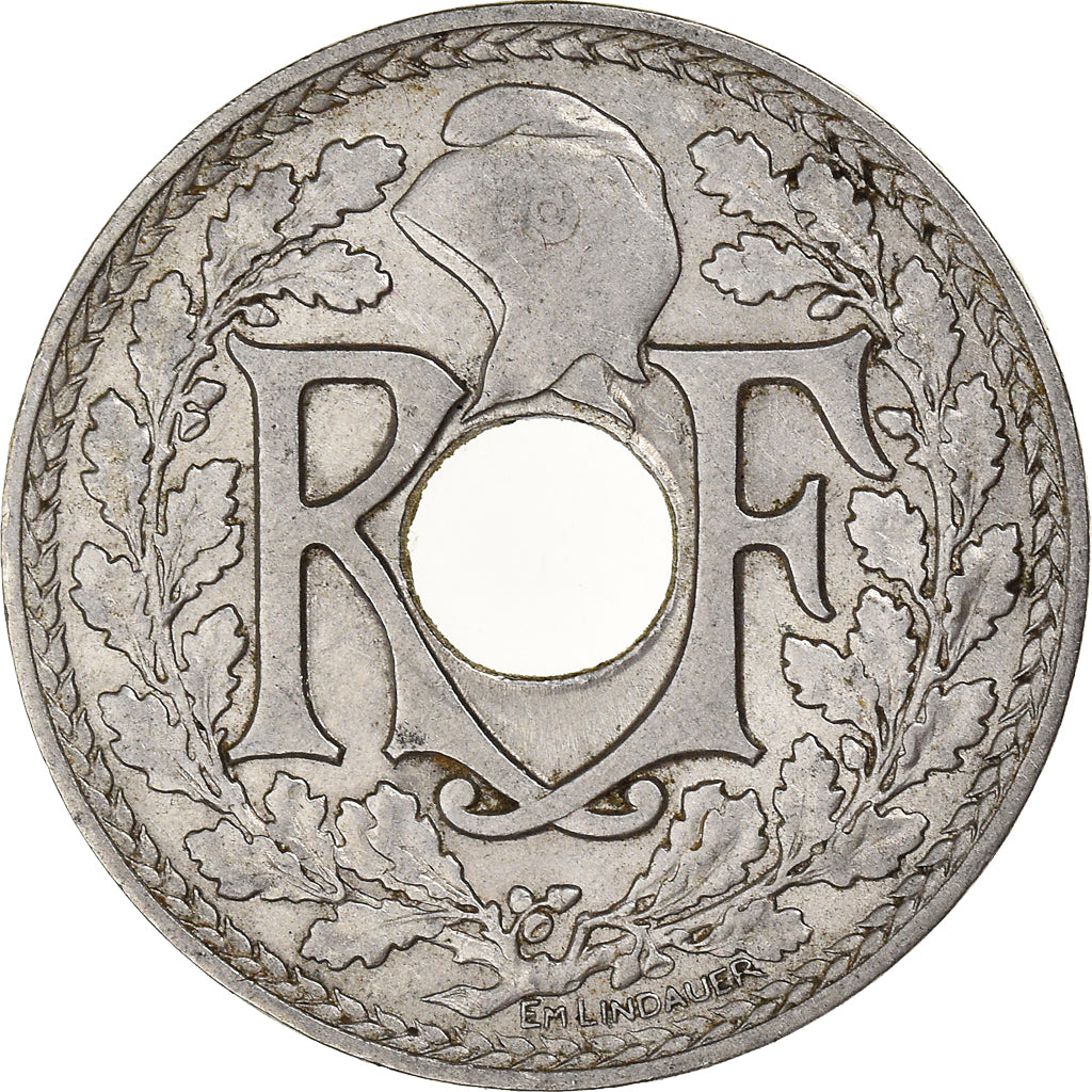 Monnaie, France, Lindauer, 25 Centimes, 1915, Paris, SUP+, Nickel, Gadoury:379