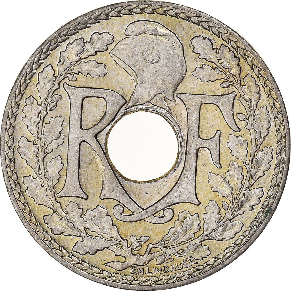 Moneda, Francia, Lindauer, 10 Centimes, 1937, Paris, SC+, Cobre - níquel