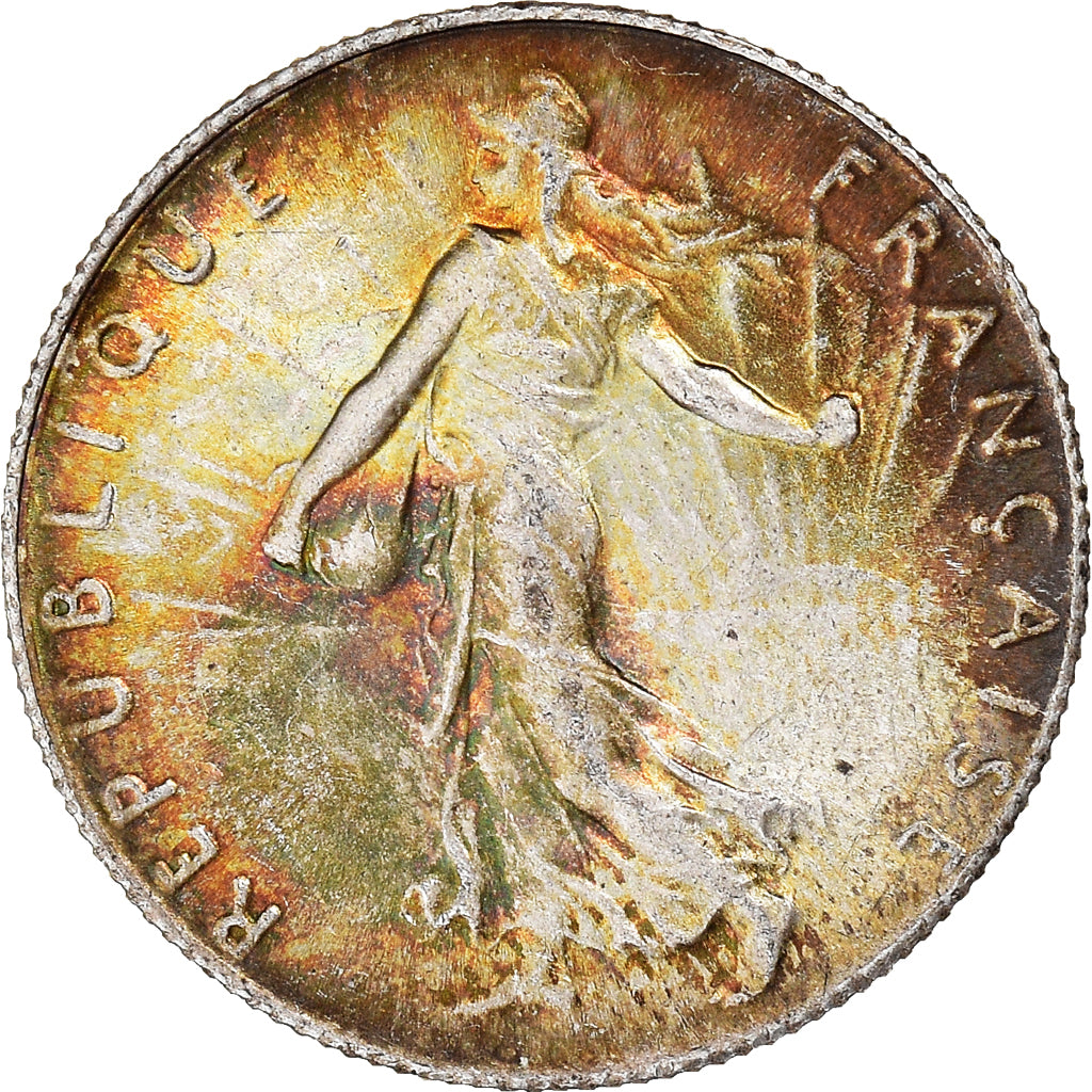 Monnaie, France, Semeuse, 50 Centimes, 1920, Paris, SPL+, Argent, Gadoury:420