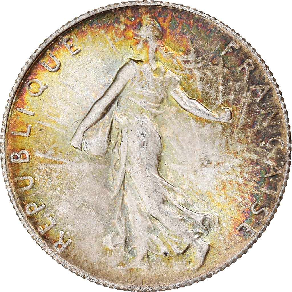 Münze, Frankreich, Semeuse, 50 Centimes, 1920, Paris, UNZ+, Silber, KM:854
