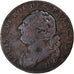 Moneta, Francja, Louis XVI, 12 Deniers, 1792⸱4, Lyon, EF(40-45), Brązowy
